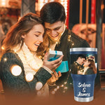 Load image into Gallery viewer, Personalized Tumbler with Pictures/Text- Custom Coffee Mug Cup 30 Oz with Lid - Customized Employee Appreciation Gifts - Christmas Gifts for Men Women - Customized By Enterprise (30 Oz-Print)