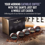 Load image into Gallery viewer, Catholic Coffee St. Patrick | Irish Cream Flavored Medium Roast Whole Bean Coffee – Semi-Sweet Chocolate Notes | 12oz Bag – Catholic Gift with a Taste of Ireland