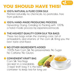 Load image into Gallery viewer, FreshDrinkUS, Premium 40 Tea Bags Corn Silk Tea, 100% Natural &amp; Pure from Corn Silk. Herbal Tea. Clean Ingredients. Made with Natural Material Tea Bags. No Sugar, No Caffeine, Vegan.