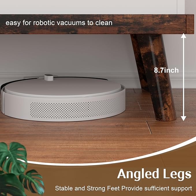 Shintenchi Coffee Table, Lift Top Coffee Table with Hidden Compartment, Rising Tabletop Dining Table, Lift Top Coffee Center Table for for Living Room, Office, Home (Rustic Brown)