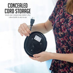 Load image into Gallery viewer, OVENTE Electric Kettle, 1.7L Double Wall Stainless Steel Insulated Water Boiler &amp; Heater for Coffee or Tea, 1100W Fast Boiling with Auto Shut-Off, Boil-Dry Protection &amp; Secure Locking Lid, Black KD64B