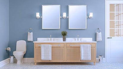 Gatco 5554 Sky Double Towel Bar, 24 Inch, Chrome