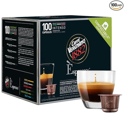 Caffe' Vergnano Medium Roast Espresso Original Line Machine Compatible Capsules