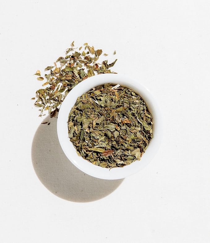 Art of Tea | Organic Pacific Coast Mint (Naturally Caffeine Free) | 50 Eco Friendly Pyramid Peppermint Tea Bags | Herbal Tea Bags