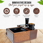 Load image into Gallery viewer, 53mm Espresso Distributor, Distribution Tool Aluminum Alloy, Stainless Steel and Walnut Wood Cap, Adjustable Height Leveler for 54mm Portafilters, Espresso Coffee Accessories