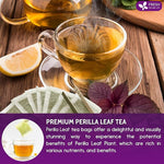 Load image into Gallery viewer, FreshDrinkUS, Premium Perilla Leaf Tea – 40 Tea Bags | 100% Pure Perilla Leaves | Caffeine-Free, Non-GMO, Natural Packaging | Herbal Tea Bags for Daily Enjoyment. Gluten-Free. Sugar-Free. Vegan