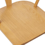 Load image into Gallery viewer, Poly &amp; BARK Mid Century Modern Enzo Dining Chair Solid Oak Wood Set of 2