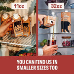 Load image into Gallery viewer, Wandering Bear Organic Mocha Cold Brew Coffee On Tap, 96 fl oz - Extra Strong, Bold, Smooth, Unsweetened, Shelf-Stable, Ready to Drink, Gluten Free, &amp; Vegan, Iced Cold Brewed Coffee Drinks