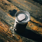 Load image into Gallery viewer, WACACO Octaroma Lungo Vacuum Insulated Coffee Mug, Double-wall Stainless Steel Travel Tumbler With Drinking Lid, 10 fl oz(300ml), Ceramic Black