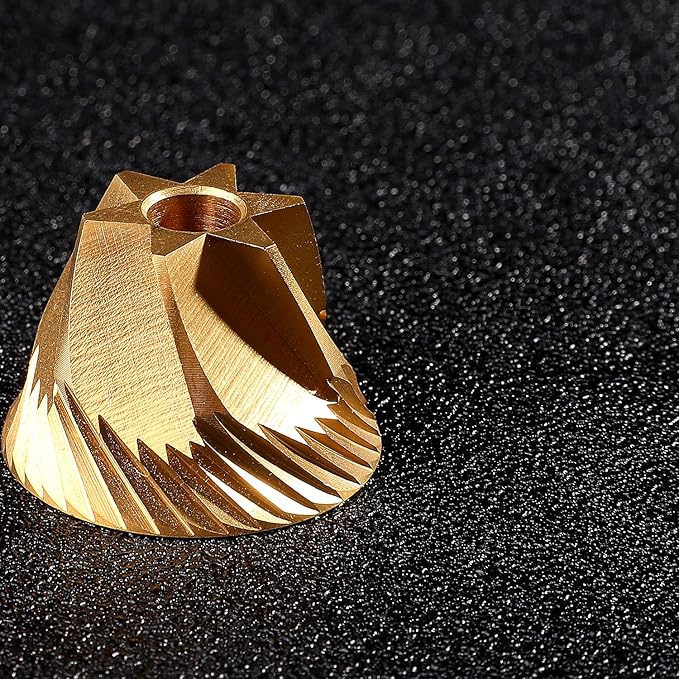 Normcore Manual Coffee Grinder V2-38mm Titanium Contemporary Conical Burr - Hand Grinder - Adjustable Settings - For Espresso, Pour over, French Press