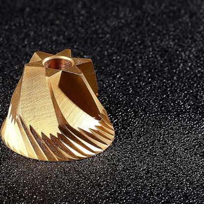 Normcore Manual Coffee Grinder V2-38mm Titanium Contemporary Conical Burr - Hand Grinder - Adjustable Settings - For Espresso, Pour over, French Press