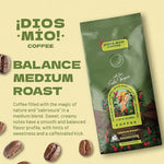Load image into Gallery viewer, Dios Mio Coffee by Sofia Vergara, Medium Roast, Whole Bean Premium Colombian Coffee, 12 Ounce Bag (Pack of 2)
