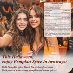 Load image into Gallery viewer, WT WEETEE Decaf Pumpkin Spice Tea, 50 Count Decaffeinated Black Tea Bags with Pumpkin Spice Chai Flavor, Warm, Spicy &amp; Aromatic, Holiday and Fall | Halloween Tea