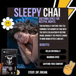 Load image into Gallery viewer, Revival Tea Company Sleepy Chai Tea - Rooibos Chai Tea Red Tea Blend with Valerian Root and Fresh Spiced Chai Flavor - Caffeine Free - Loose Leaf 8 Ounces
