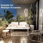 Load image into Gallery viewer, Coffee Table for Living Room, Glass Coffee Tables, Modern 39.4" Center Table for Small Space, Apartment, Office Living Room Home, Rectangular Coffee Table with Clear Glass Top &amp; Metal Frame, White