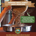 Load image into Gallery viewer, Low Acid Organic Coffee – Whole Bean, Mold-Free &amp; Stomach Friendly by Java Planet, Chocolate and Almond, Medium Dark Roast, Arabica Gourmet Coffee Grade A, Smithsonian Bird Friendly, 1LB Bag