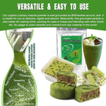 Load image into Gallery viewer, EFOOFAN Organic Matcha Green Tea Powder, Culinary Grade(1lb/16oz), USDA/JAS/EC Certified, Japanese Sencha Tea Flavor, Earthy and Grassy for Cooking, Dessert, Pastry or Blends