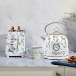 Load image into Gallery viewer, VQ - Laura Ashley 1.7L Dome Kettle - Elveden White