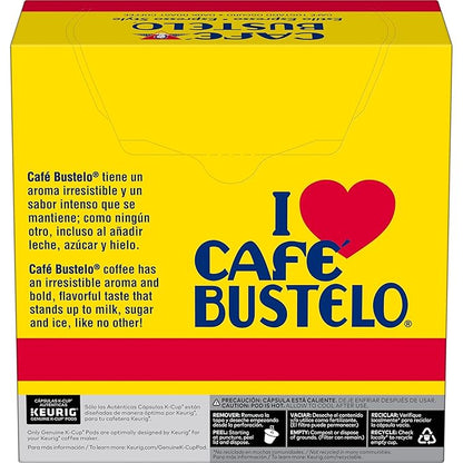 Café Bustelo Espresso Style Dark Roast Coffee, 128 Keurig K-Cup Pods