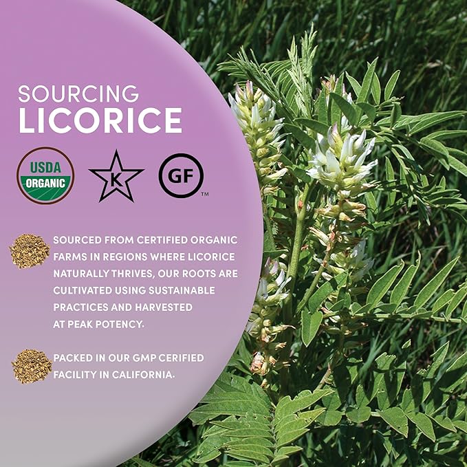 Worldwide Botanicals Organic Licorice Root – 1 lb – 100% Glycyrrhiza glabra –Palo Dulce, Regaliz – Cut & Sift, Naturally Sweet and Soothing, Harmonizing Tea – 16 ounces
