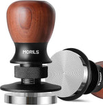 Load image into Gallery viewer, Espresso Tamper 51mm, Coffee Tamper with Spring Loaded Tamper, Adjustable Depth, Stainless Steel Base Espresso Coffee Tamper Fits for All 51mm 52mm Espresso Machine