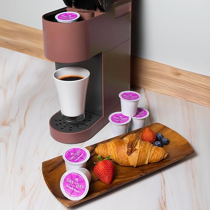 Day To Day 120-Count French Roast Dark Roast Single Serve Coffee Pods for K-Cup Keurig Brewers
