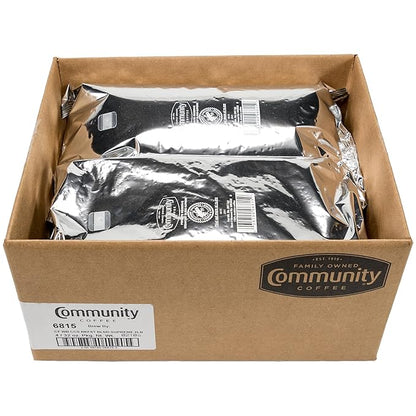 Community Coffee Private Reserve Breakfast Blend Supreme Whole Bean Coffee, Medium Roast, 32 Ounce Bag (Pack of 4)