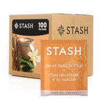 Load image into Gallery viewer, Stash Tea Decaf Vanilla Chai Black Tea, Box of 100 Tea Bags