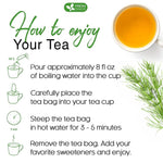 Load image into Gallery viewer, FreshDrinkUS, Premium 55 Horsetail Leaf Tea Bags, 100% Natural &amp; Pure from Horsetail Loose Leaves Herbal Tea. Made with Natural Material Tea Bags. No Sugar, No Caffeine, No Gluten, Vegan.