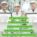 Load image into Gallery viewer, Satoen Authentic Japanese Ceremonial Grade Matcha Powder - Ceremonial Matcha Green Tea Powder from 100% Spring Premium First Harvest - Crafted for Matcha Straight Tea (100g)