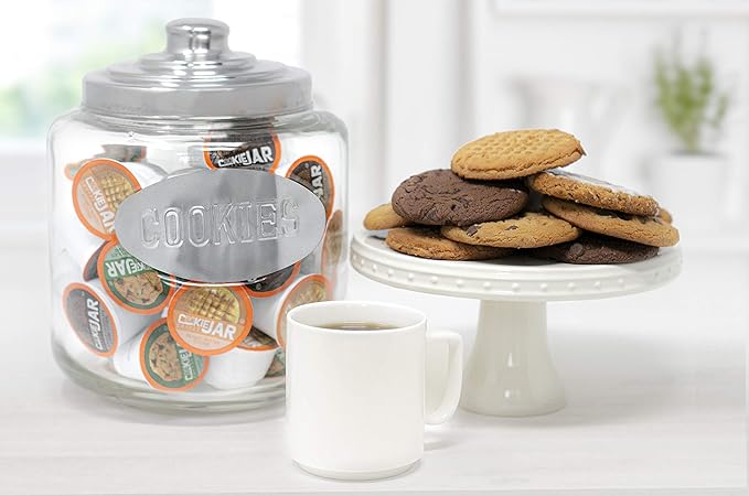 Cookie Jar Mint Chocolate Chip Flavored Coffee Pods for Keurig K Cup Brewers, 40 Count – Refreshing Mint and Chocolate Blend for a Unique Coffee Experience