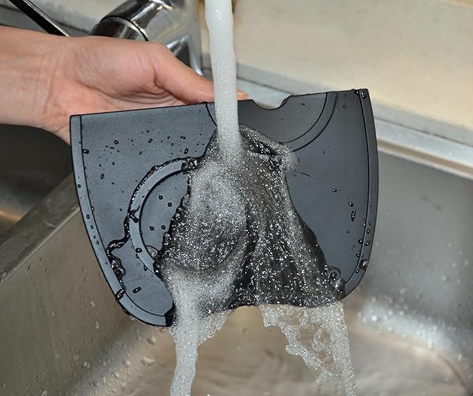 Silicone Gel Coffee Tamper Mat, Espresso Silicone Mat 6.9 in X 4.9 in, Silicone Tamping Pad for Barista Tool Home Kitchen Bar Coffee Shop