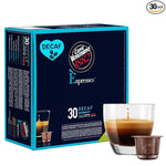 Load image into Gallery viewer, Caffe' Vergnano 1882 Decaf Medium Roast Espresso Original Line Machine Compatible Capsules, Arabica Robusta Espresso Coffee, Italian Coffee for Nespresso Machines, Intensity 5/10, Decaffeinato, 30 Ct