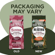 Four Sigmatic The Last of Us High Caffeine Cordyceps Coffee | Organic Dark Roast Extra Strong Ground Coffee with L-Theanine | Energy Booster Without the Jitters | 10oz Bag