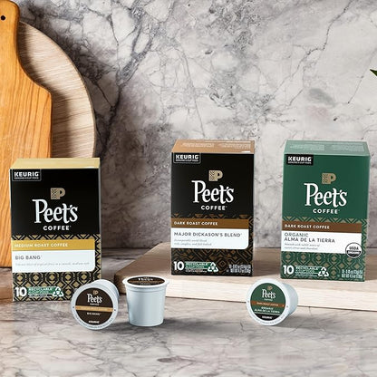 Peet's Coffee, Dark Roast K-Cup Pods for Keurig Brewers - French Roast 96 Count (4 Boxes of 24 K-Cup Pods)
