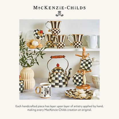 MACKENZIE-CHILDS My Mug, Decorative Ceramic Coffee Mug with Handle, Q