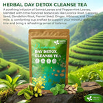 Load image into Gallery viewer, FreshDrinkUS, 75 Teabags of Herbal Day Cleanse Tea – 75 Day Program | Refreshing Mint Blend with Dandelion, Senna &amp; Hibiscus | Naturally Supports Wellness &amp; Light-Feeling | Caffeine-Free Herbal Tea