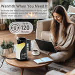 Load image into Gallery viewer, Electric Kettle Temperature Control, 5 Temp Presets, 2H Keep Warm, Double Wall Stainless Steel, 1.25L Cool-Touch Design with Auto Shut-Off, Cordless Water Boiler Heater, 360° Rotating Base, (Black)