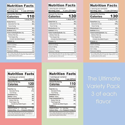 Pop & Bottle, Oat Milk Lattes - Maca, Antioxidants, Ashwagandha, MCT Oil, Collagen, Mushrooms, Organic, Dairy & Gluten Free, Great as Iced Coffee, Lightly Sweetened with Dates - 8 Fl Oz (15 Pack)