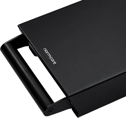 Normcore Espresso Knocker Drawer, Under Grinder Knock-out Drawer, Coffee Knock Box Drawer with Shock Absorbing Removable Knock Bar and Non-Slip Base, 304 Stainless Steel, Size: S