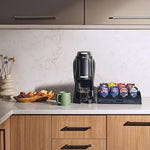 Load image into Gallery viewer, Flavia Aroma Brewer Bundle with 84 Freshpacks and 1 Merchandiser - Coffee Machine, Makes Coffee, Lattes, Tea, and other Hot or Iced Beverages with Single-Serve Freshpacks, Multiple Brew Sizes, Black