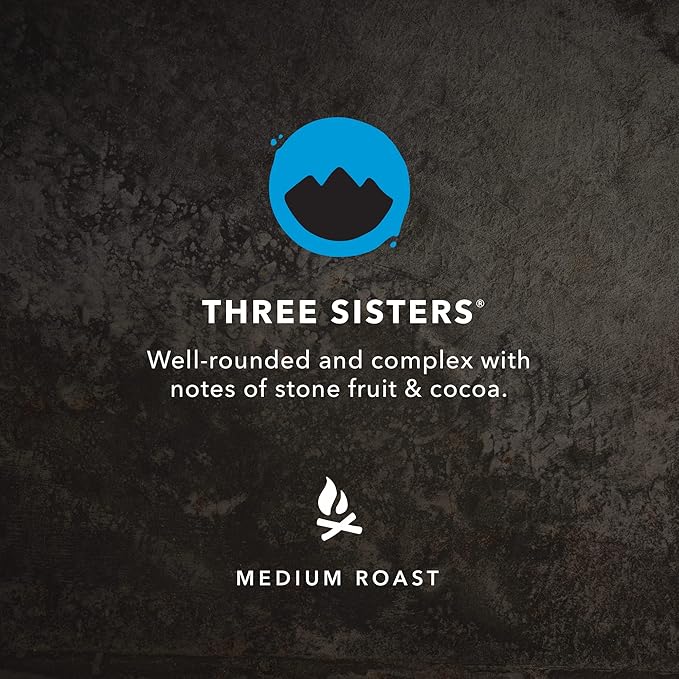 Kicking Horse Coffee, Three Sisters, Medium Roast, Whole Bean, 2.2 Pound - Certified Organic, Fairtrade, Kosher Coffee