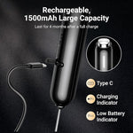 Load image into Gallery viewer, InstaWhisk Milk Frother with Variable Speed, Rechargeable Coffee Frother Wand with Detachable Double Whisk, Drink Mixer Handheld Electric Stirrer for Latte, Cappuccino, Matcha, Almond Milk, Protein