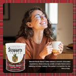 Load image into Gallery viewer, Stewarts Private Blend Medium Roast Ground Coffee - Classic Rich, Smooth &amp; Full-Bodied Flavor Gourmet Coffee Grounds - Great for Hot, Cold Brew, Morning Breakfast, Cafe &amp; More (23oz, Pack of 6 Cans)