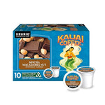 Load image into Gallery viewer, Kauai Coffee K-Cup Pods for Keurig Brewers – Arabica Coffee, 10% Hawaiian – Medium Roast, Savory and Chocolatey Aroma – Mocha Macadamia Nut, 1 Pack of 10 Single Serve K-Cups