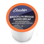 Load image into Gallery viewer, Brooklyn Beans Brooklyn Bridge Decaf Coffee Pods - Compatible with Keurig K Cup Brewers Including 2.0 Machines, 40 Count, Decaf with Bold Flavor