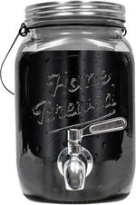 Load image into Gallery viewer, Willow &amp; Everett Cold Brew Coffee &amp; Iced-Tea Maker Pitcher, 2 L Glass Dispenser w/Metal Spigot &amp; Mesh Filter Iced Coffee &amp; Sun Tea Brewing System