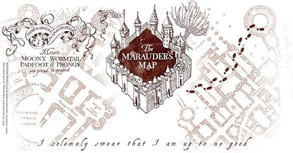 Tervis Harry Potter The Marauder's Map Made in USA Double Walled Insulated Tumbler Travel Cup Keeps Drinks Cold & Hot, 24oz Venture Lite Water Bottle, Classic