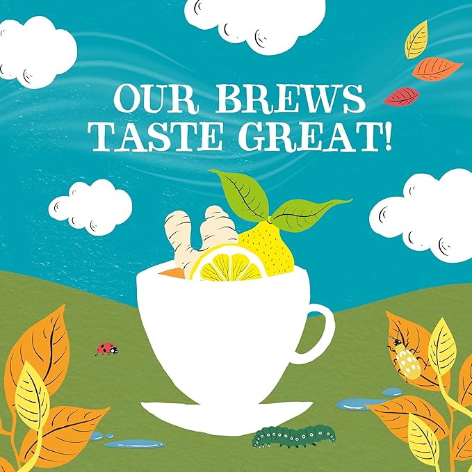 Clipper Tea Lemon & Ginger Teabags – Caffeine Free, USDA Organic, Great Hot or Iced – Aromatic, Natural, Fair & Delicious – 200 Tea Bags