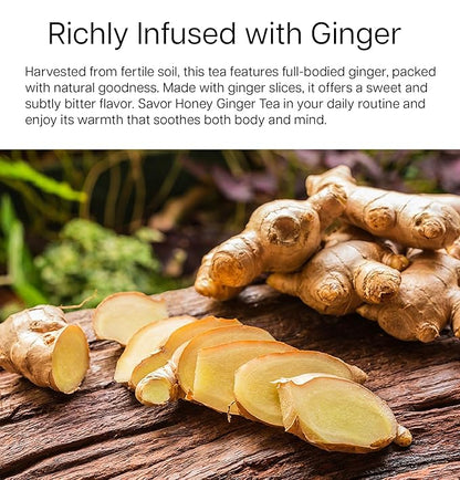 Damtuh Korean Honey Ginger Tea 2.2lb (35.3 fl oz) – Traditional Fruit Honey Tea, Authentic Korean Ginger Marmalade Preserve